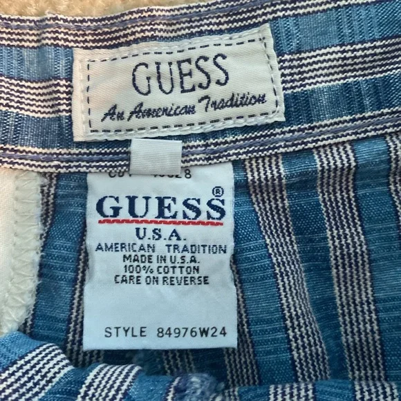 Guess denim Alexa  SKORT size 29 - Picture 2 of 11